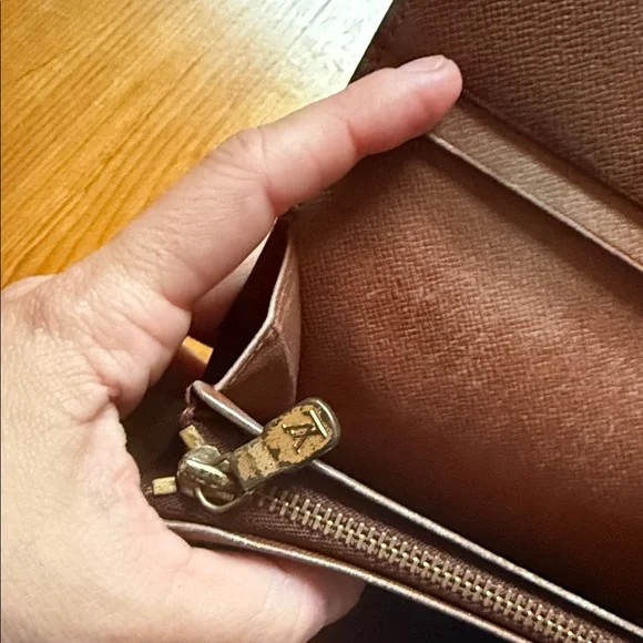 Louis Vuitton Brown Monogram Wallet - Picture 3 of 5